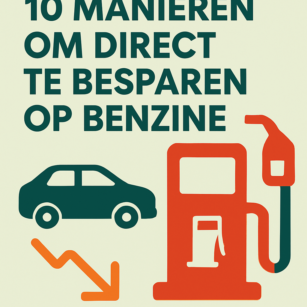 10 manieren om direct te besparen op benzine