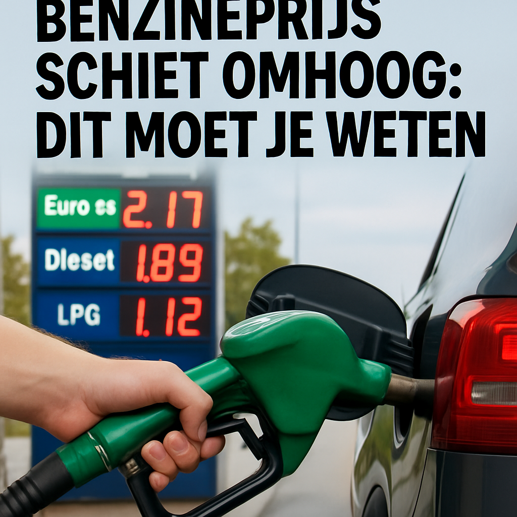 Benzineprijs schiet omhoog: dit moet je weten
