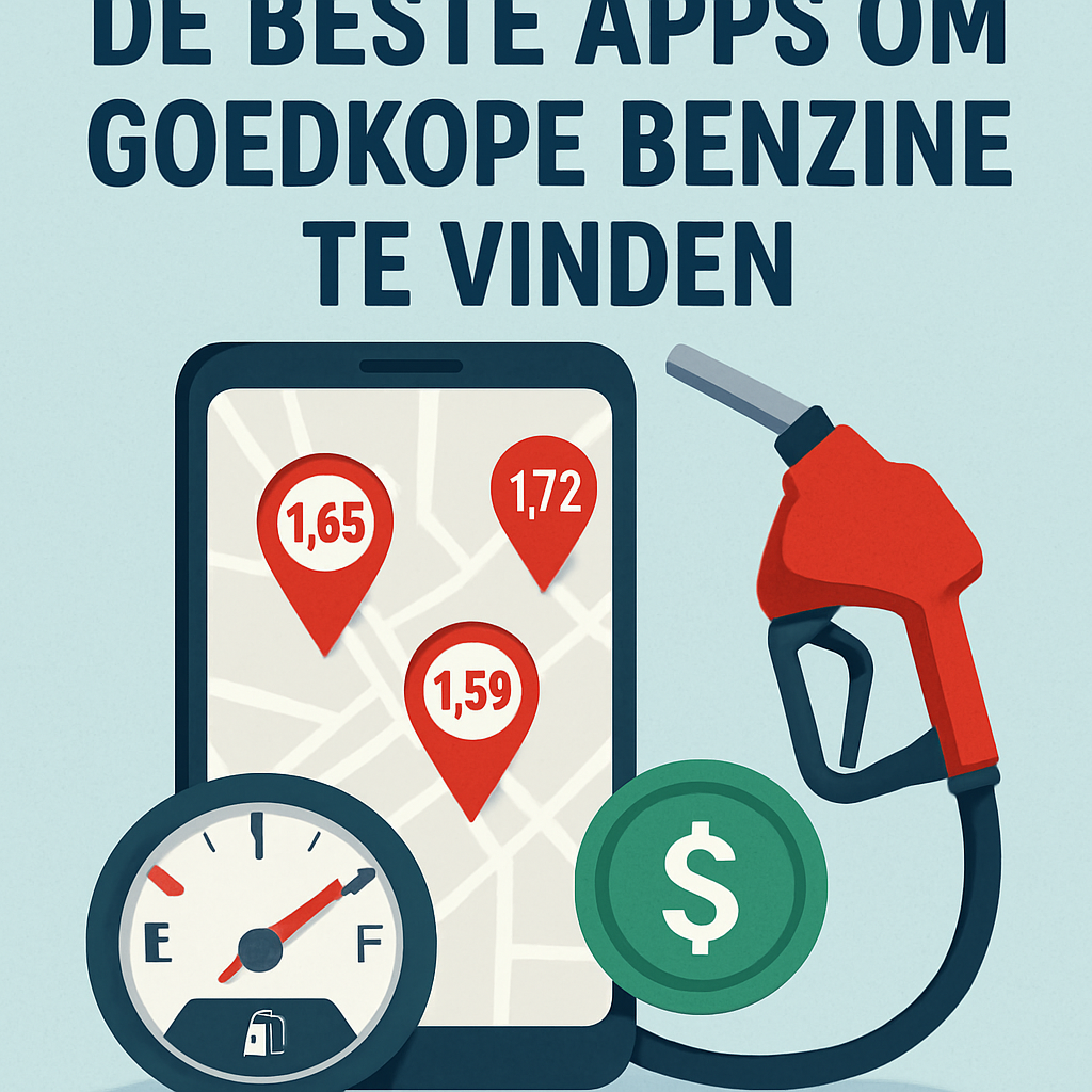 De beste apps om goedkope benzine te vinden