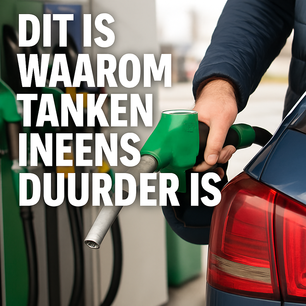 Dit is waarom tanken ineens duurder is