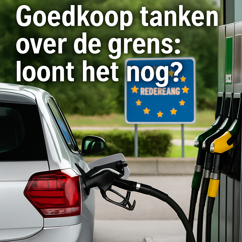Goedkoop tanken over de grens: loont het nog?