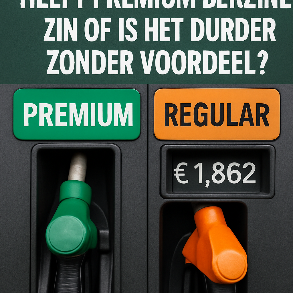 Heeft premium benzine zin of is het duurder zonder voordeel?