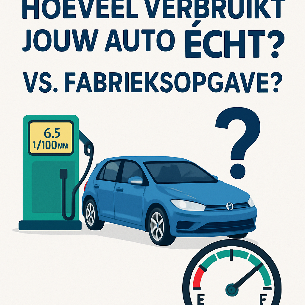 Hoeveel verbruikt jouw auto écht vs fabrieksopgave?