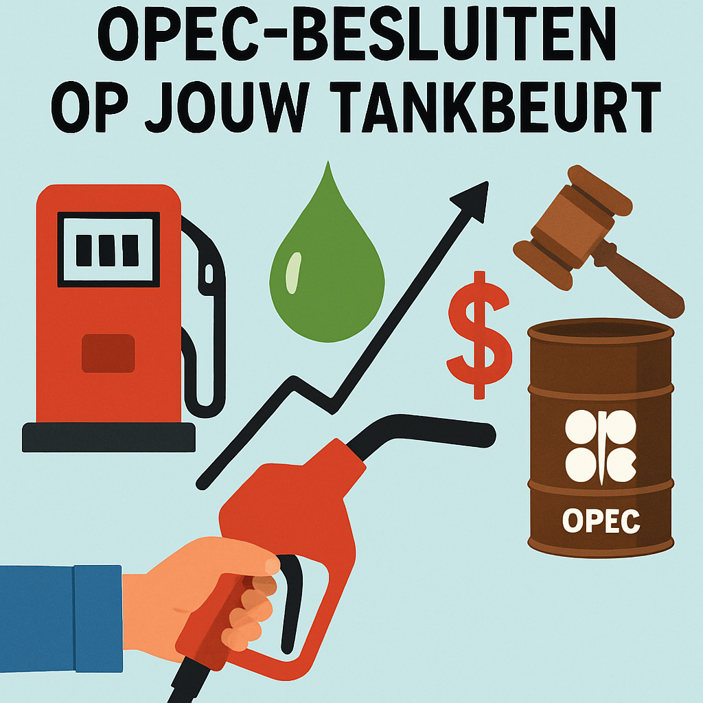 Invloed van OPEC-besluiten op jouw tankbeurt