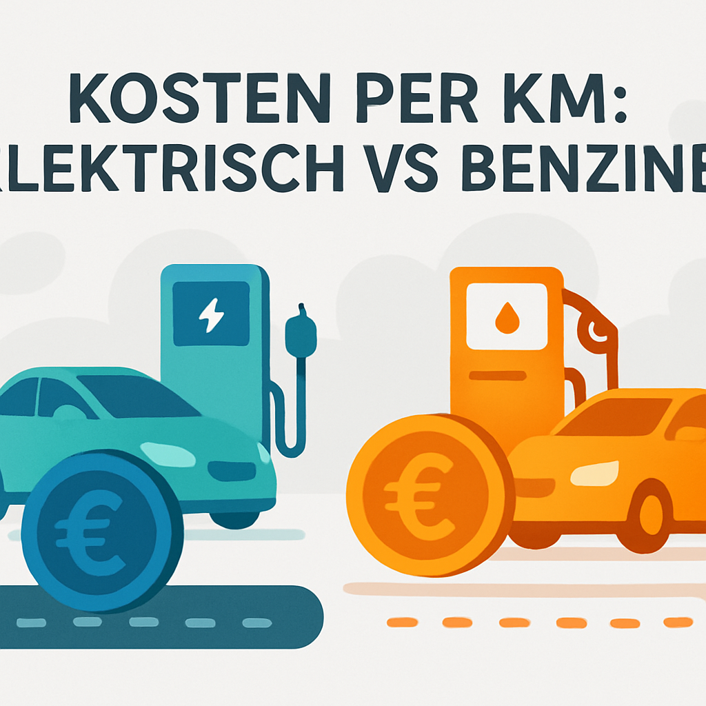 Kosten per km: elektrisch vs benzine