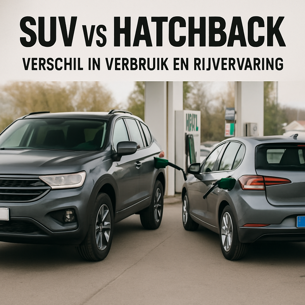 SUV vs hatchback: verschil in verbruik en rijervaring