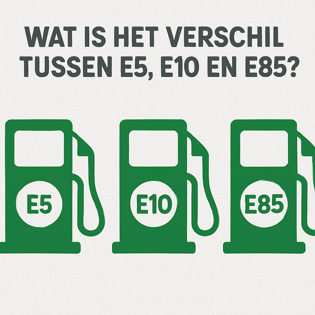 Wat is het verschil tussen E5, E10 en E85?
