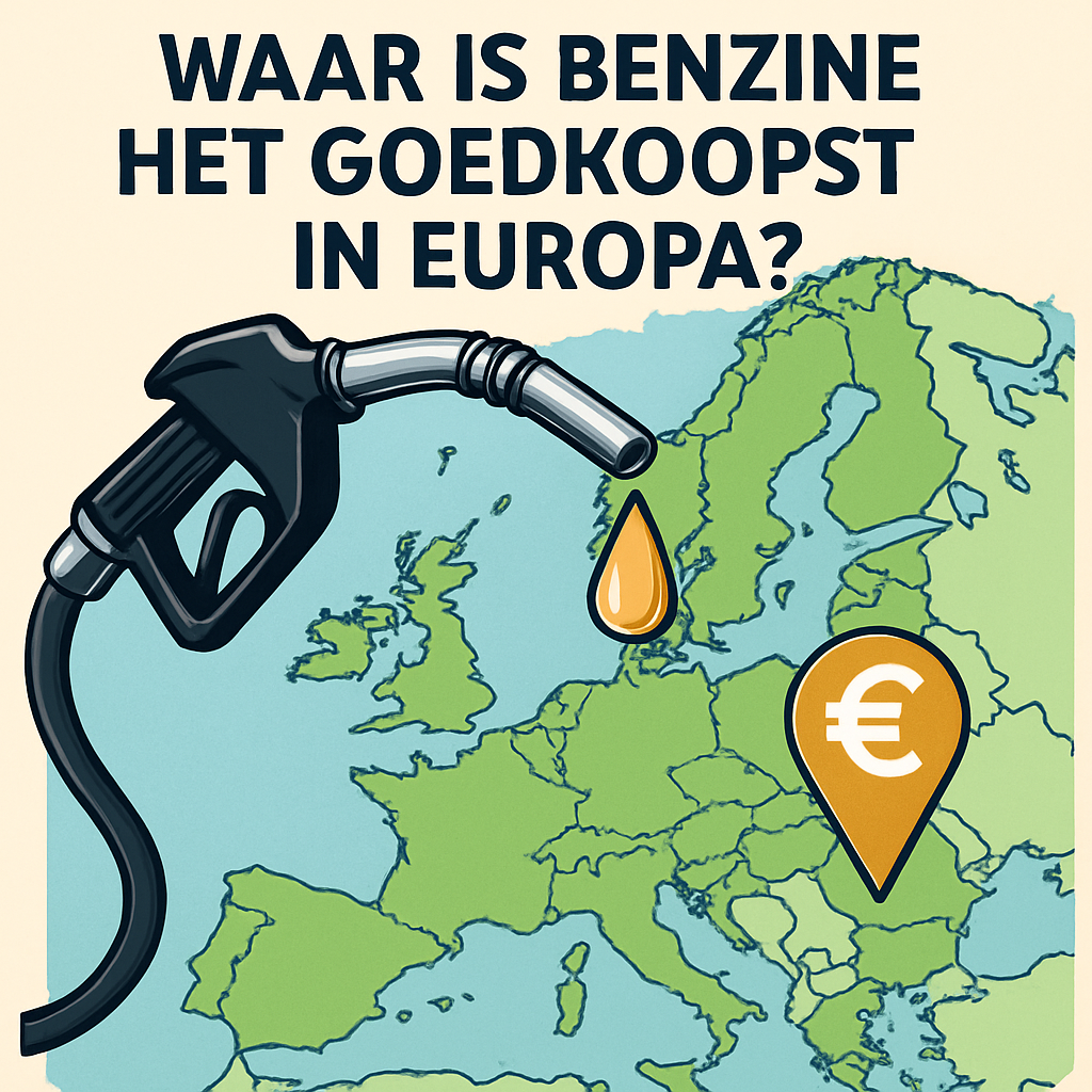 Waar is benzine het goedkoopst in Europa?
