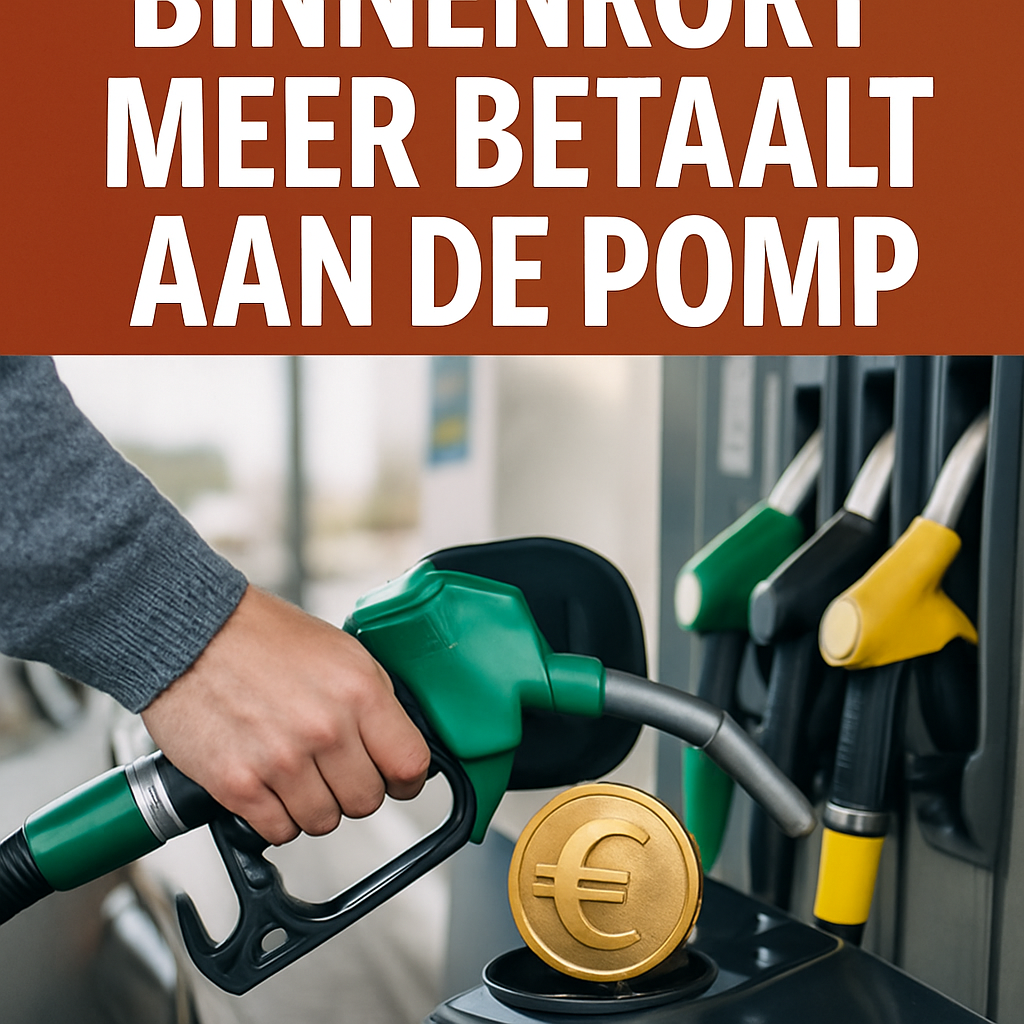 Waarom je binnenkort meer betaalt aan de pomp